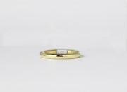 Classic Rounded Yellow Gold Band | 18K Yellow Gold