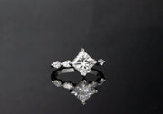 Princess and Marquise Cut Ring